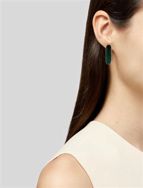 Celine Sparkles Moon Hoops 